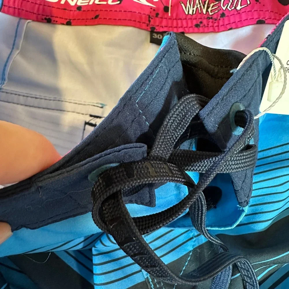 O'Neill Wave Cult Blue Board Shorts 9